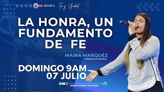 LA HONRA UN FUNADAMENTO DE FE  DOMINGO 07 JULIO 2024 0900 AM [upl. by Rabjohn]