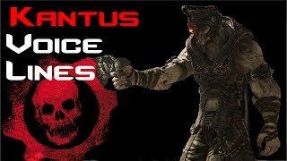 Gears of War 4  Kantus Quotes Voice Lines [upl. by Leavy]