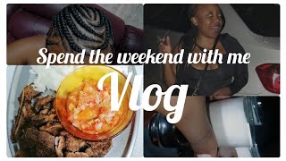 Vlog New hairdo  Going to Groove unexpected and ending up at BP Garage  Family Braai Sunday [upl. by Odlopoel]