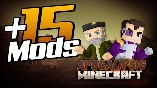 TOP 15 Mods de APOCALIPSIS MINECRAFT  Texture Pack  Pack de mods 1122 de Apocalipsis Minecraft [upl. by Lawry468]