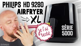 Philips Airfryer XL HD9280 ► Que vaut la Série 5000 avec Wifi  ✅ Reviews quotMade in Germanyquot [upl. by Laerol]