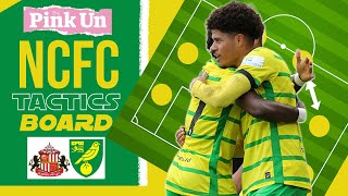 Changes needed  Tactics Board S2E13  Sunderland vs Norwich City [upl. by Atiuqrahc]