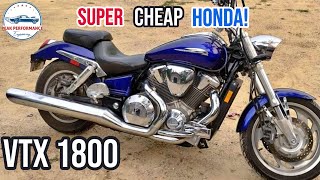 I Bought The CHEAPEST And Worst 2002 Honda VTX 1800  NEW PROJECT [upl. by Friedlander]