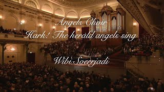 Hark The Herald Angels Sing  Angels Choir  Wibi Soerjadi [upl. by Ellehsal844]