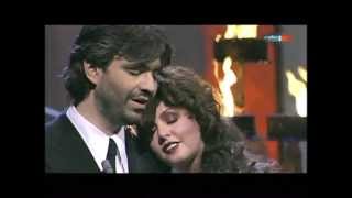 Sarah Brightman and Andrea Bocelli  POR TI VOLARE Live [upl. by Zetroc738]