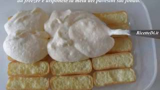 semifreddo con i pavesini e crema alla panna e uova [upl. by Enileuqaj]