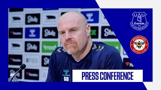 EVERTON V BRENTFORD  Sean Dyches press conference  GW35 [upl. by Paula]