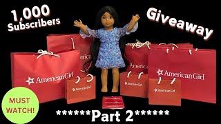 1000 Subscriber Giveaway Part 2 MUST WATCH [upl. by Ettenwahs]