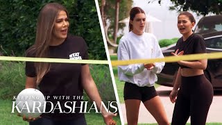 Its Kardashians vs Jenners in a quotKUWTKquot Volleyball Game  E [upl. by Silas983]