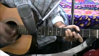 Mere Sapno Ki Rani Kab Aayegi Tu  SIMPLE COMPLETE GUITAR COVER LESSON CHORDS EASY [upl. by Dwinnell]