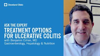 Treatment Options for Ulcerative Colitis  Ask Cleveland Clinics Expert [upl. by Anegal]