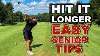 Hit It LONGER As You Get OLDER  Best Driver Swing For Senior Golfers [upl. by Coppins27]