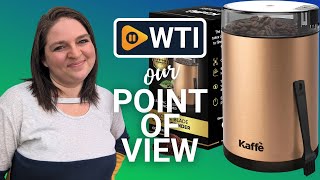 Kaffe OneTouch Coffee Grinder  POV  Would you buy it [upl. by Ykcaj436]