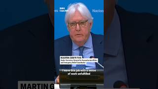 Martin Griffiths Last Press Briefing as Humanitarian Affairs Chief  United Nations [upl. by Zilber789]