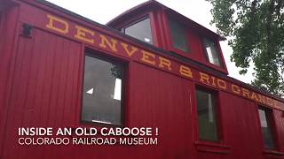 Inside an old caboose  Colorado USA [upl. by Smitt608]