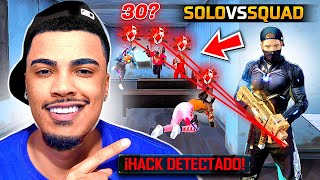 MAIS QUE A METADE DO MAPA FORAM MINHAS VÍTIMAS NESSE SOLO VS SQUAD  FREE FIRE MOBILE [upl. by Lillith]