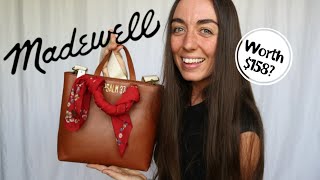 Is It Worth 158 Madewell Transport Bag Review Not Sponsored 2022 [upl. by Anika]