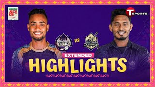 Extended Highlights  Chattogram Challengers vs Durdanto Dhaka  BPL 2024  Match 5  T Sports [upl. by Roxane91]