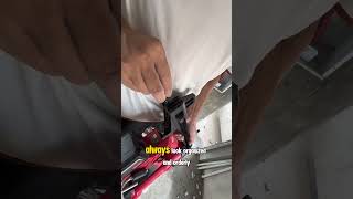 Installing conduit clamps on the ceiling for electrical conduitselectricalcontractor electrican [upl. by Witcher]