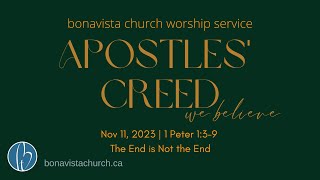 Bonavista Church Live Stream  November 11 2023 [upl. by Nadean905]