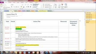 Digital Daybook Using OneNote [upl. by Ahsinet]