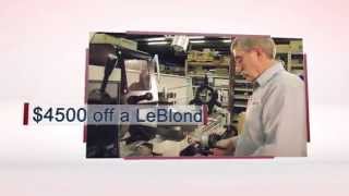 LeBlond Summer 2015 Small Lathe Promotion [upl. by Celene340]