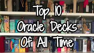 😱 My Top 10 Oracle Decks Of All Time 🧐 VR to Simon thehermitscave [upl. by Valora]