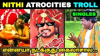 NITHYANANDA ATROCITIES TROLL  NITHIYANANDHA KAILASA TROLL  TODAY TROLL  TRENDING TROLL [upl. by Sacttler]