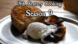 Cooking Marathon  18th Century Cooking Season 9 [upl. by Yrod]