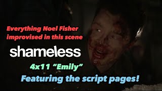 Everything Noel Fisher improvised during Mickey amp Terry’s fight in 4x11 “Emily” ft SCRIPT PAGES [upl. by Sollows]