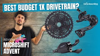 Best Value 1x Drivetrain  Microshift Advent Review Worth It EP 1 [upl. by Nnylannej]