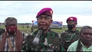 Jenderal Bintang 3 Marinir Resmi buka Pendidikan TNI AL di sorong [upl. by Evvie]