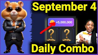 4 September Hamster Kombat Daily Combo Today  Hamster Kombat Daily Combo Today [upl. by Asiulairam77]