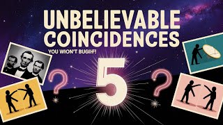 Top 5 Bizarre Coincidences You Won’t Believe Actually Happened 😲 trending facts historicalevents [upl. by Arocal685]