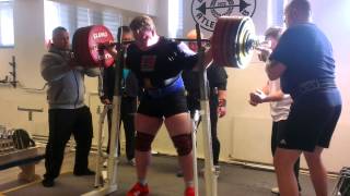 Carl Yngvar Christensen 460 kg i knebøy [upl. by Lered]