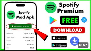 Top 3 Premium Applicaltion  Spotify premium apk [upl. by Brenton]