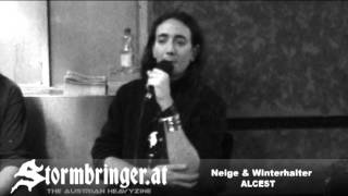 ALCEST Interview 2013 [upl. by Nissa737]