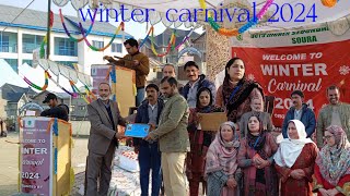 Winter Carnival 2024 Organised by Department of Vocational Education Retail Management part 02 😍 [upl. by Adolfo]