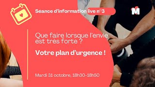 Séance dinformation live 3  Votre plan durgence [upl. by Stoeber256]