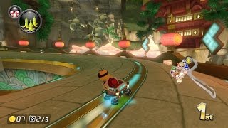 Mario Kart 8 Deluxe Dragon Driftway 1080 HD [upl. by Anoli]