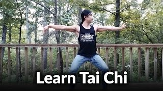 Tai Chi for Beginners  Easy 5Minute Form [upl. by Sicnarf393]