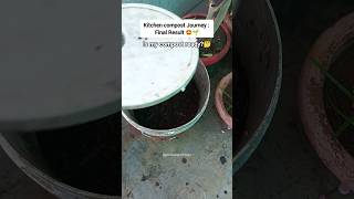 How to make compost from kitchen waste organicfarming [upl. by Nosidam]