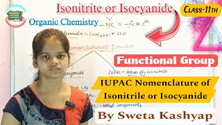 IUPAC Nomenclature of Isonitrile or Isocyanide  Organic Chemistry  Functional Group  Chemistry [upl. by Elehcir]