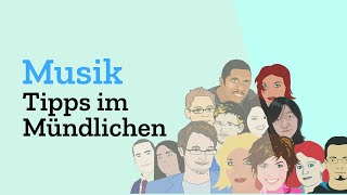 Tipps für die mündliche Prüfung in Musik  Diese Besonderheiten solltest du im Abitur beachten [upl. by Haliled]