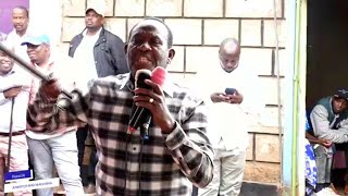 quotWakikuyu Nyinyi ni WAJINGA na MIKORA Kaeni huko MBALIquot  MP Mpuru Aburi DESTROYS Gachagua in MERU [upl. by Strickland263]