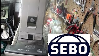 Sebo G1 G2 Vacuum service tune up [upl. by Leunad330]