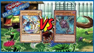 NEW Lightray Gearfried VS Cyberdarks YuGiOh Duel Links [upl. by Cowley]