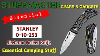 STANLEY 010253 Skeleton Pocket Knife  Stanley Pocket Knife [upl. by Gaile]