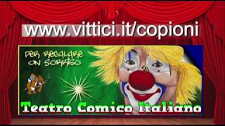 COPIONI TEATRALI COMICI BRILLANTI [upl. by Alphard]