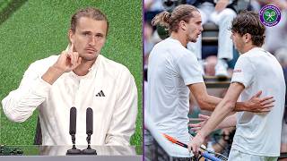 quotHis box were over the topquot  Alexander Zverev  Fourth round Press Conference  Wimbledon 2024 [upl. by Schiro]